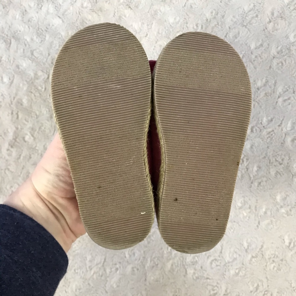 Gap Peep Toe Shoes Espadrille Style Size 6 - Picture 3 of 8